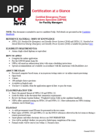 List of NFPA Codes & Standards | PDF | Firefighter | Fires