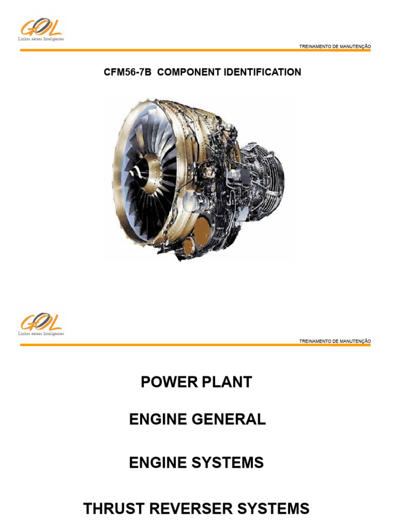 Treinamento de Manutenção CFM56-7B | PDF | Motores | Motor a jato