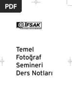 İfsak Temel Fotoğraf Semineri Ders Notları (E-Kitap)