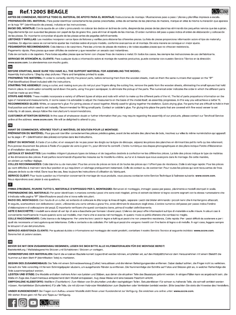 Beagle Parts and Specifications List | PDF