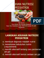 Asuhan Nutrisi Pediatrik Workshop Online Dinkes