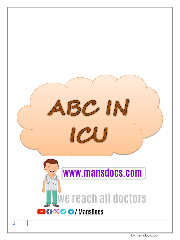 ABC in ICU by Mansdocs | PDF