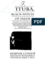 I Tituba Black Witch of Salem - Maryse Conde