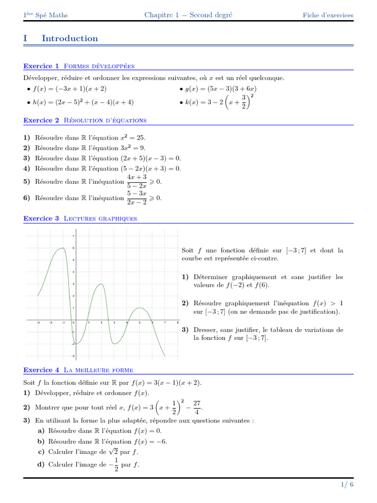 Exercices | PDF
