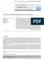 2017 Intro Focus - On - Mechanisms Language Sciences