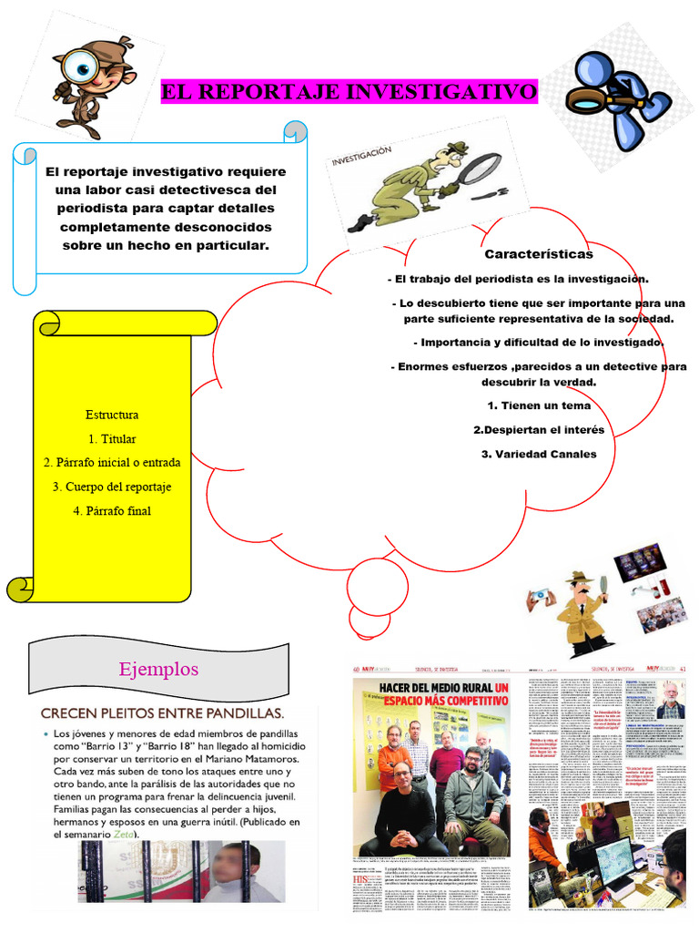 Características del Reportaje Investigativo | PDF | Ficción general