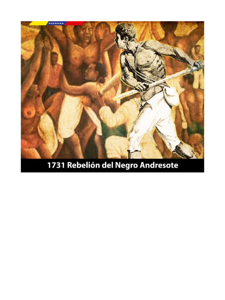 La Rebelión de Andresote. Contra La Compañia Guipuzcoana PDF Venezuela