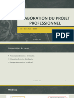 Elaboration Du Projet Professionnel TD 9