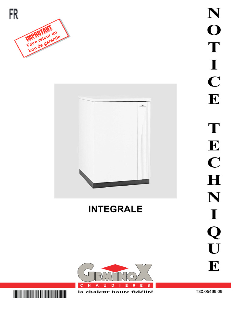 Notice D'installation Technique - INTEGRALE FS 22 (Nouvelle Version ...