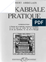 Ambelain Robert - La Kabbale Pratique