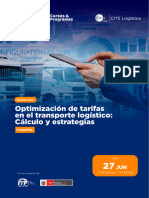 PDF - Optimización de Tarifas en El Transporte Logístico Cálculo y Estrategias - 2023