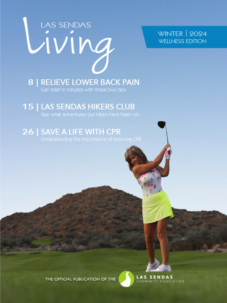 Las Sendas Living Winter 2024 PDF Personal Trainer Massage