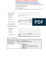 FR - Apl 01. Permohonan Sertifikasi Kompetensi