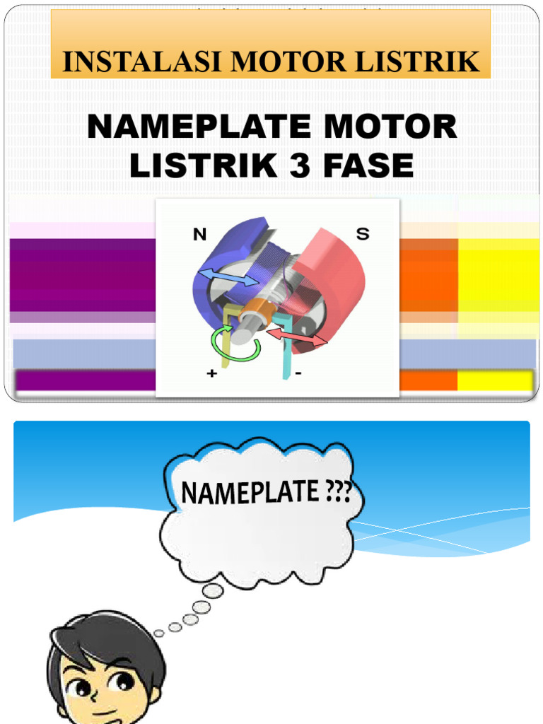 Nameplate Motor Listrik PDF