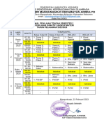 Jadwal PTS 2 & PSLM