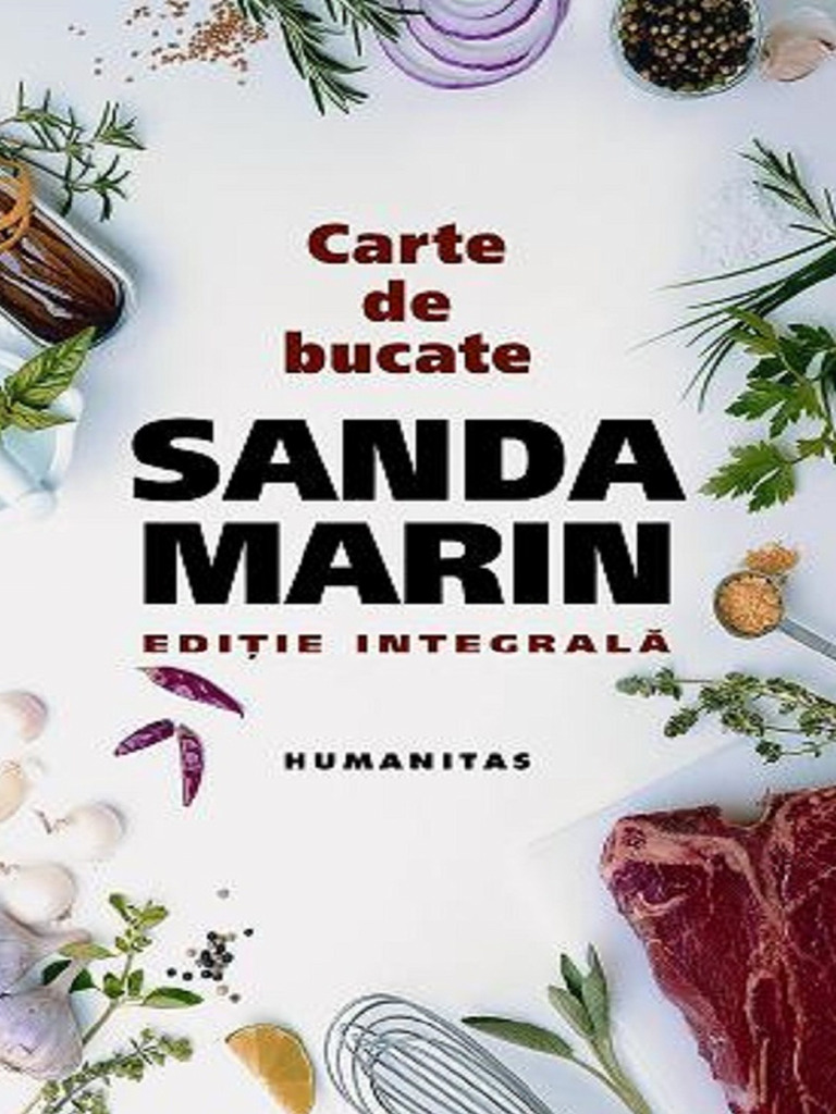 SANDA MARIN Carte de Bucate (2018) PDF