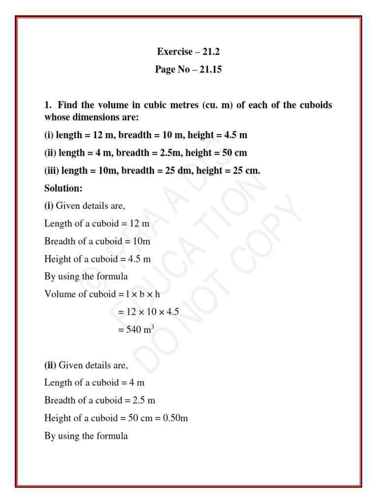 Exercise 21.2 | PDF | Teaching Methods & Materials