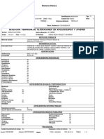 4 Reporte de Historia Clinica