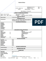 5 Reporte de Historia Clinica