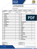 Practice 1 - Listening Answer Sheet