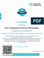 Operador Económico Autorizado-Descargar Certificado 31349