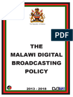 The Malawi Digital Broadcasting Policy
