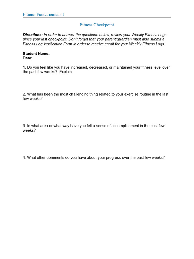 Checkpoint | PDF