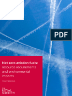 Net Zero Aviation Fuels Policy Briefing