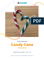Candy Cane Ornament Es