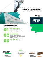 Resume of Sholat Sunnah