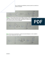 5.-Reacciones de Adición Del Ac. Cianhídrico para Aldehídos y Cetonas A Partir de Un Alcohol Con CNH para Obtener Una Cianhidrina (2 Ejemplos