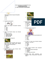 Latihan ASAS IPA KELAS 5 SEMESTER GANJIL