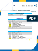 9º Ano - Calendário de Provas - 3 Etapa-1