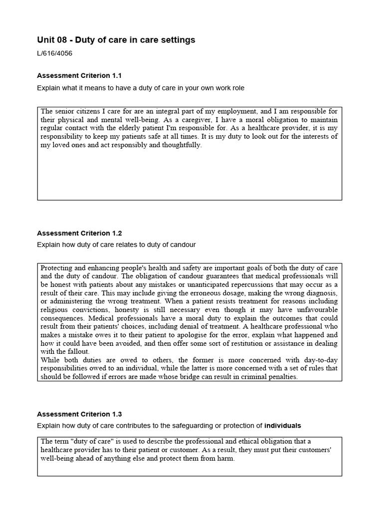 Adult Care Level 3 – Level 3 Diploma in Adult Care – PYTSHG