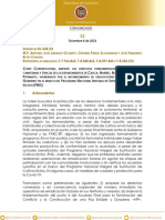 Comunicado 52 - Diciembre 6 de 2023