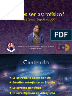 12 Qué Es Ser Astrofísico (Presentacion) Autor Antonio J. Cuesta