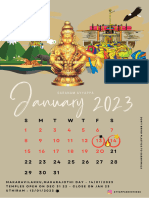 Ayyapp Calendar 2023