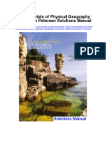 Fundamentals of Physical Geography 2nd Edition Petersen Solutions Manual