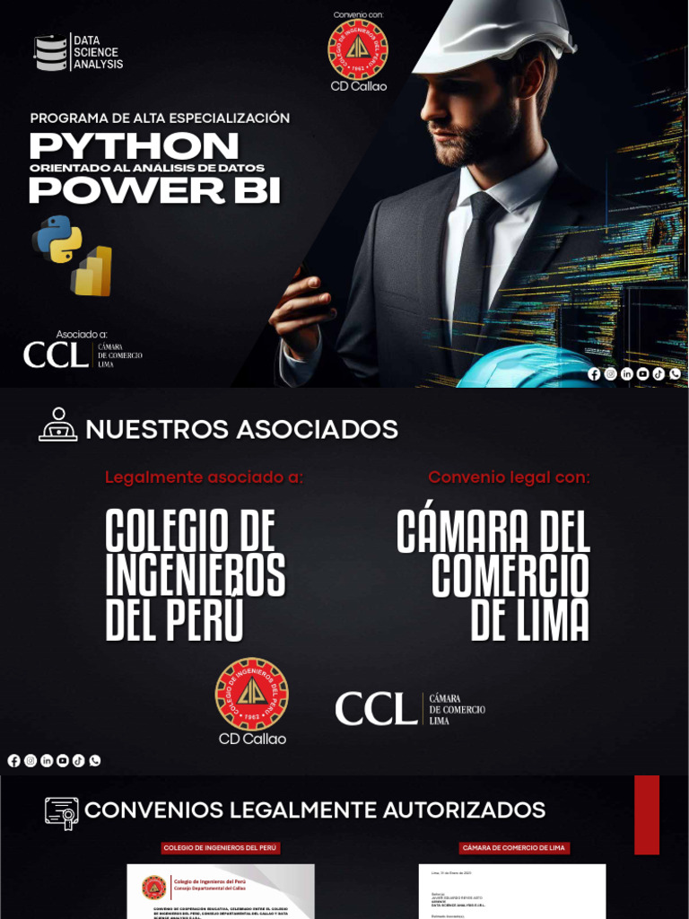 Curso de Python y Power BI para Datos | PDF | Python (lenguaje de ...