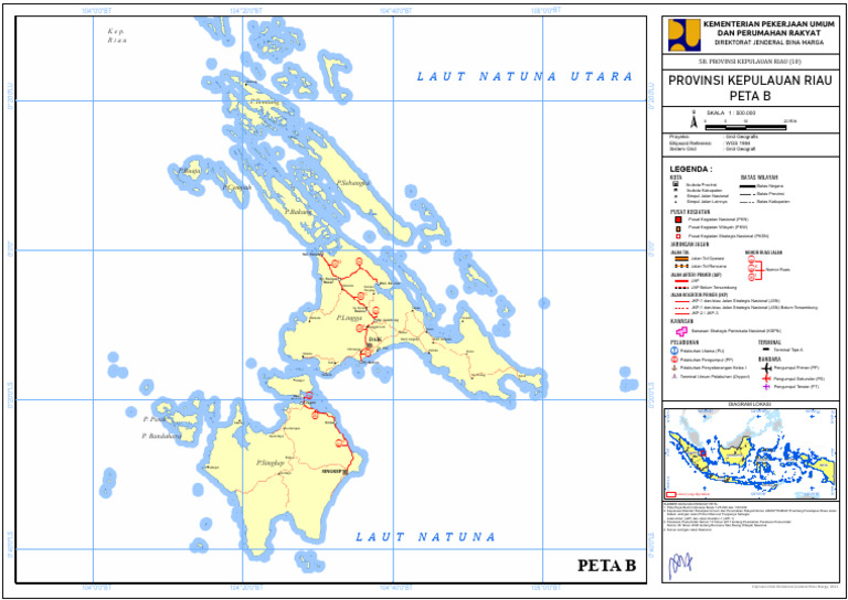 Peta Administrasi Kepulauan Riau | PDF