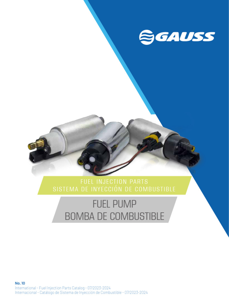 Catálogo de Bombas de Combustible 2023-2024 | PDF | Tecnologías