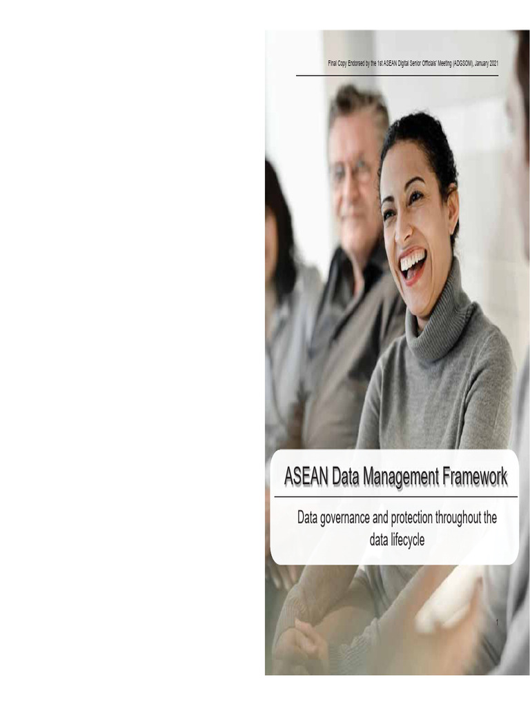 ASEAN Data Management Framework | PDF | Information Security | Governance