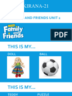Family and Friends Unit 2
