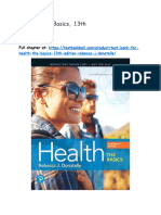 Test Bank For Health The Basics 13th Edition Rebecca J Donatelle