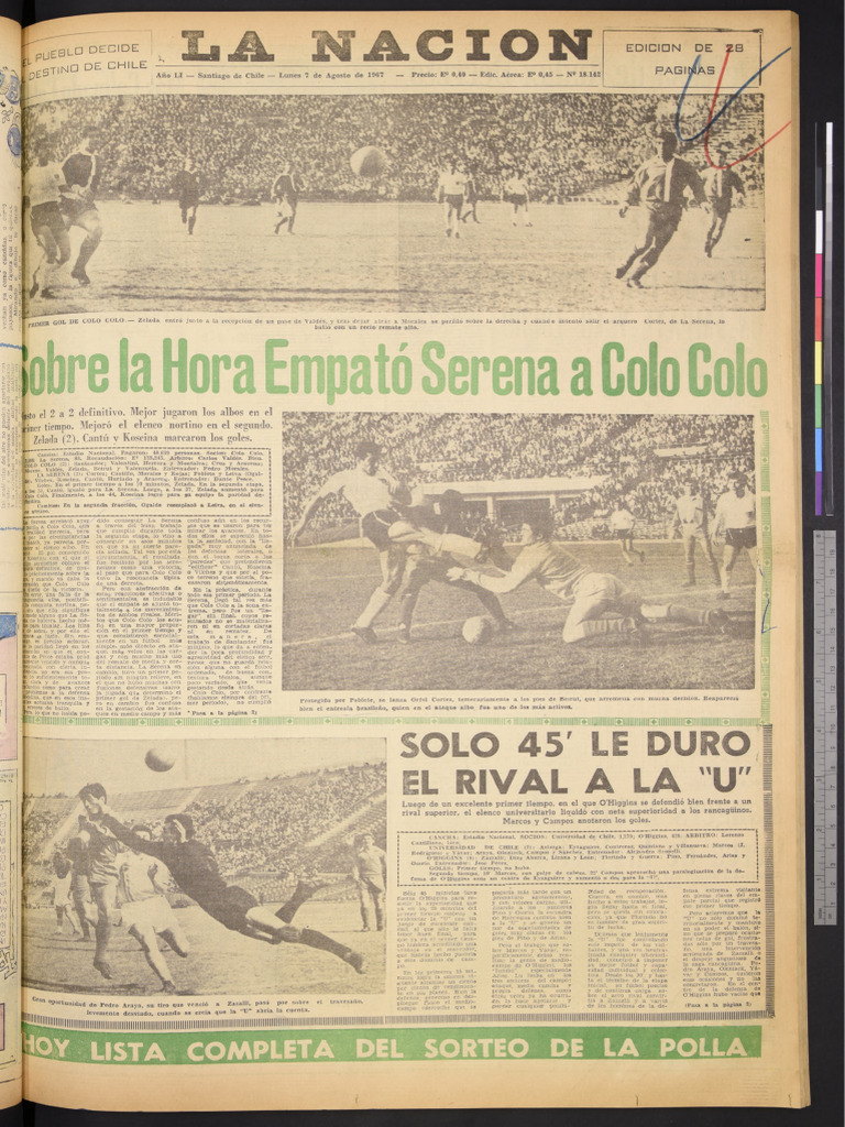 LN 1967 08 07 PDF Deportes de equipo Códigos de fútbol