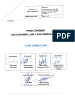 PR-OPR-13 Uso de Camión Pluma y Maniobras de Izaje (Rev1)