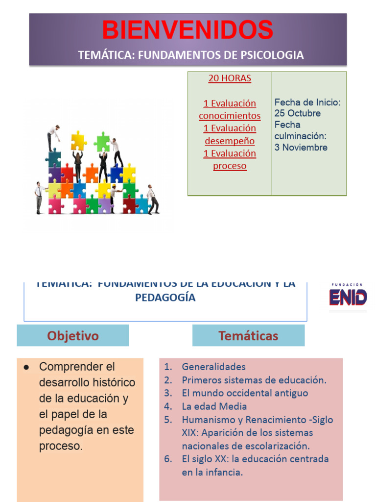 Fundamentos de La Educación y La Pedagogía Clase | PDF | Ciencias ...