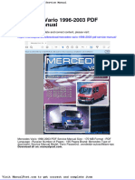 Mercedes Vario 1996 2003 PDF Service Manual