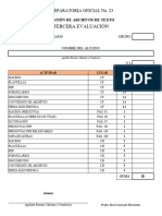 Lista Cotejo