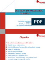 1.1, 1.2, 1.3, 1.5 Paediatric Nursing Presentation - 1-1
